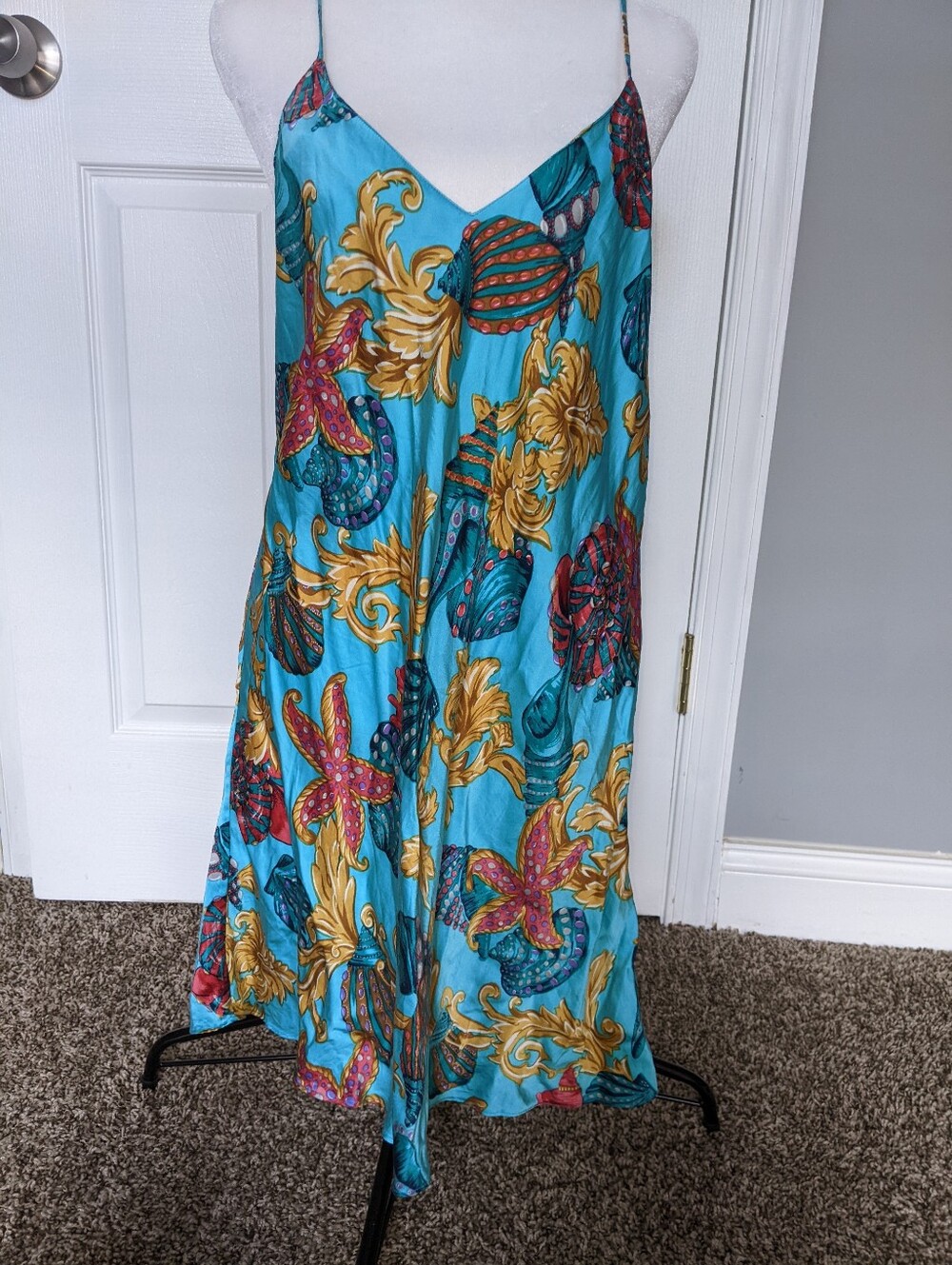 Vintage Victoria's Secret Silk Nightgown/Panties Set L - Picture 15 of 16